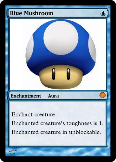 Blue Mushroom